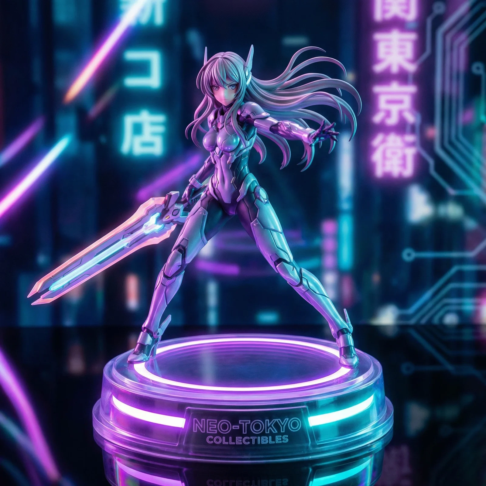 霓虹战姬动漫联名1比7比例女性角色手办
